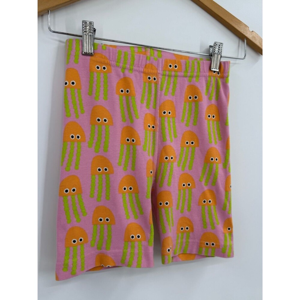 Hanna Andersson Julie Jelly Print Short Pajama Bottom | Pink & Orange | Size 10